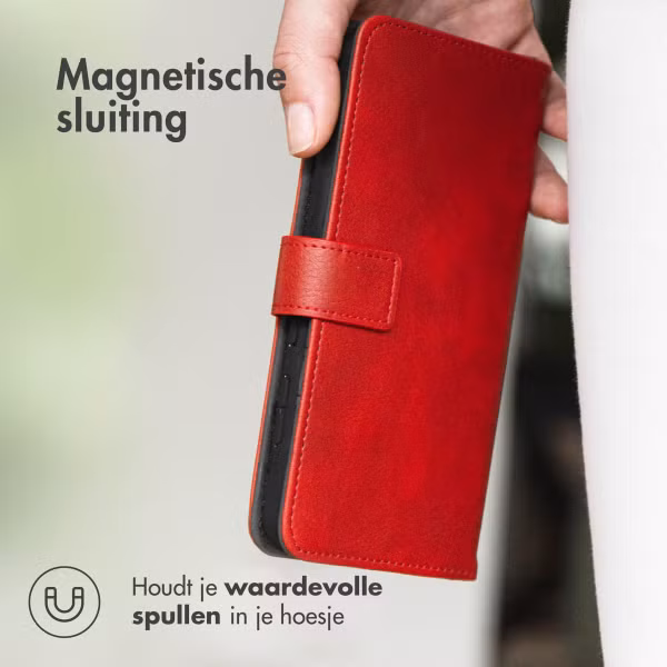 imoshion Luxe Bookcase Samsung Galaxy A23 (5G) - Rood