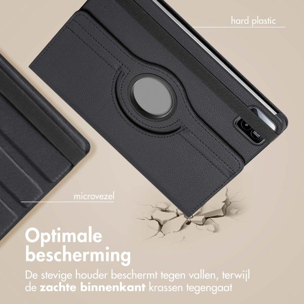 imoshion 360° draaibare Bookcase Xiaomi Pad 7 / 7 Pro - Zwart