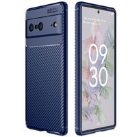 imoshion Carbon Softcase Backcover Google Pixel 7 - Blauw