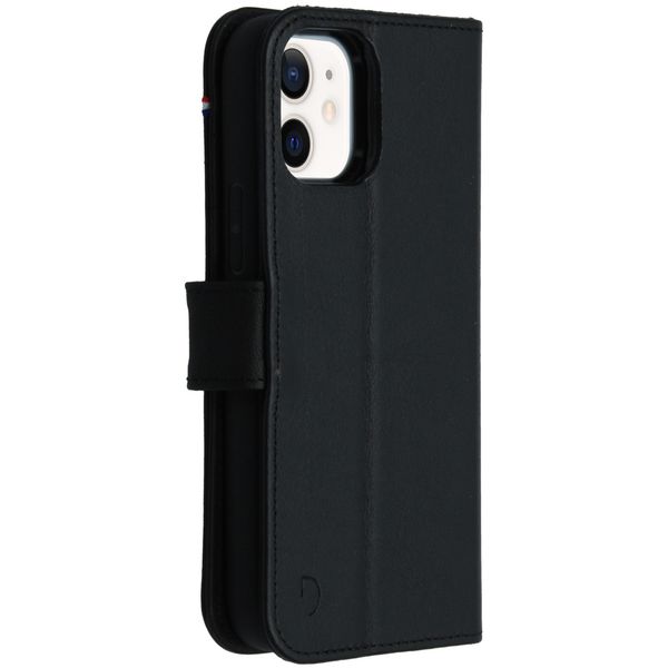 Decoded 2 in 1 Leather Detachable Wallet iPhone 12 Mini - Zwart