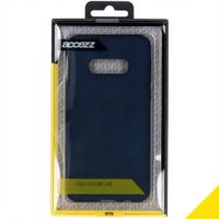 Accezz Liquid Silicone Backcover Samsung Galaxy S10e - Donkerblauw