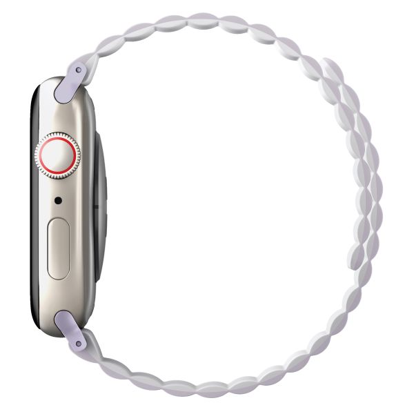 Uniq Revix dubbelzijdig bandje Apple Watch Series 1 t/m 11 / SE / Ultra (44/45/46/49 mm) - Lilac / White