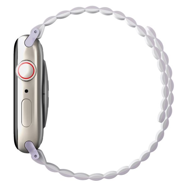 Uniq Revix dubbelzijdig bandje Apple Watch Series 1 t/m 10 / SE / Ultra (2) (44/45/46/49 mm) - Lilac/White