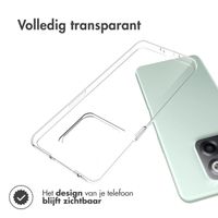 Accezz Clear Backcover OnePlus 10T - Transparant