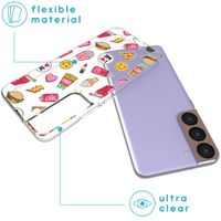 imoshion Design hoesje Samsung Galaxy S22 - Fastfood - Multicolor