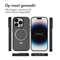 Accezz Ring Stand Backcover met MagSafe Apple iPhone 14 Pro - Zwart