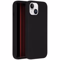 Accezz Liquid Silicone Backcover met MagSafe Apple iPhone 15 - Zwart