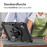 Accezz Rugged Backcover met schouderstrap Lenovo Idea Tab - Zwart