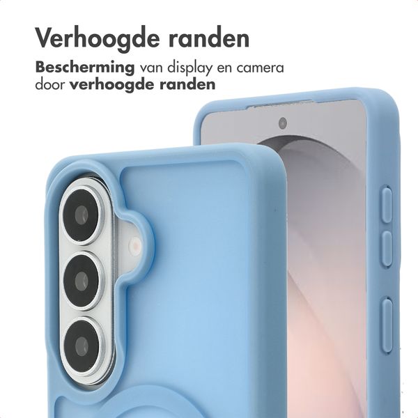 imoshion Color Guard Backcover met MagSafe Samsung Galaxy S26 - Lichtblauw