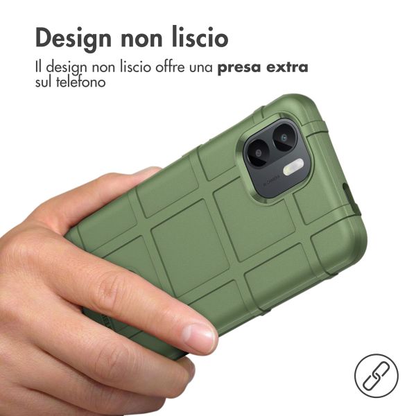 imoshion Rugged Shield Backcover Xiaomi Redmi A1 / A2 - Donkergroen