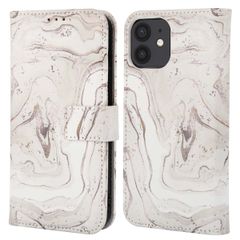 imoshion Design Bookcase iPhone 12 (Pro) - Sandy Marble