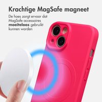 imoshion Color Backcover met MagSafe Apple iPhone 14 - Neon Pink