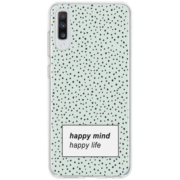 Design Backcover Samsung Galaxy A70 - Happy Mind