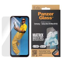 PanzerGlass Matrix Recycled Ultra-Wide Fit Anti-Bacterial Screenprotector incl. applicator Samsung Galaxy A15 (5G)