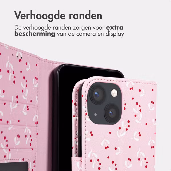 imoshion Design Bookcase Apple iPhone 14 - Blush Berries
