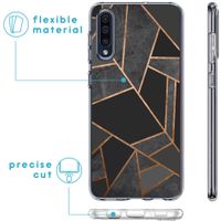 imoshion Design hoesje Samsung Galaxy A50 / A30s - Grafisch Koper / Zwart