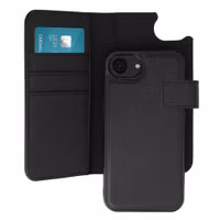 imoshion Uitneembare 2-in-1 Luxe Bookcase Apple iPhone 17e / 16e - Zwart