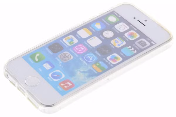 Ontwerp je eigen Apple iPhone 5 / 5s / SE gel hoesje - Transparant