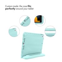 imoshion Kids-Proof Back Cover with Handle Apple iPad 9 (2021) 10.2 inch / iPad 8 (2020) 10.2 inch / iPad 7 (2019) 10.2 inch - Soft Blue