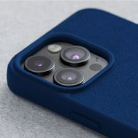 Njorð Collections Suède Comfort+ Case MagSafe iPhone 15 Plus - Blue