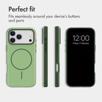 imoshion Colour Back Cover with Thin MagSafe Ring Apple iPhone 17 Pro Max - Dark Green