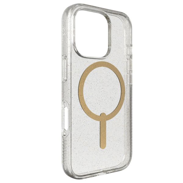 ZAGG Milan Snap Case met MagSafe iPhone 16 Pro - Gold Glitter