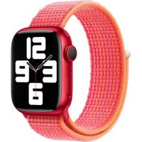 Apple 3 Pack Sport Loop band voor de Apple Watch | 38/40/41/42 mm - Soft Mint / (Product)RED / Ocean Blue