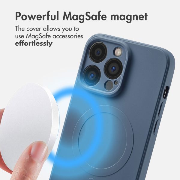 imoshion Colour Back Cover with MagSafe Apple iPhone 14 Pro Max - Dark Blue