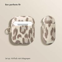 Selencia Sabi Case Apple AirPods 1 / 2 - Panterprint - Soft Ivory