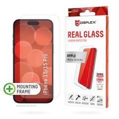 Displex Screenprotector Real Glass iPhone 15 / 15 Pro