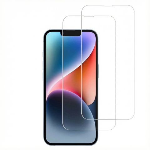 Accezz Tempered Glass Screen Protector 2-pack Apple iPhone 17e / 16e / 14 / 13 / 13 Pro