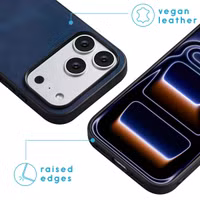 imoshion Uitneembare 2-in-1 Luxe Bookcase Apple iPhone 17 Pro - Blauw