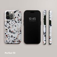 Selencia Vivid Back Cover Apple iPhone 15 Pro Max - Chic Terazzo