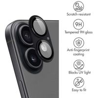 imoshion Camera Protector Glass 2-pack Apple iPhone 17 - Black
