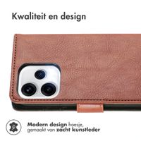 imoshion Luxe Bookcase Oppo Reno15 (5G) - Bruin