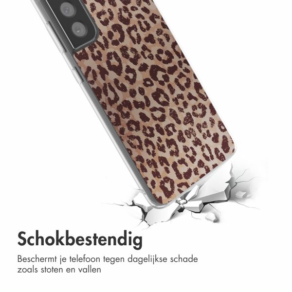 imoshion  Design hoesje Samsung Galaxy S21 FE - Leopard Mood