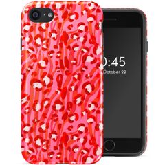 Selencia Vivid Tough Backcover iPhone SE (2022 / 2020) / 8 / 7 - Wild Spots Lipstick