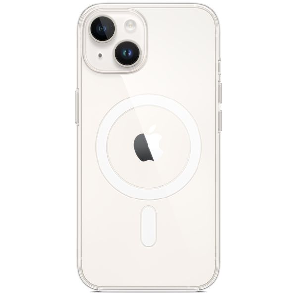 Apple Clearcase MagSafe Apple iPhone 14 - Transparant
