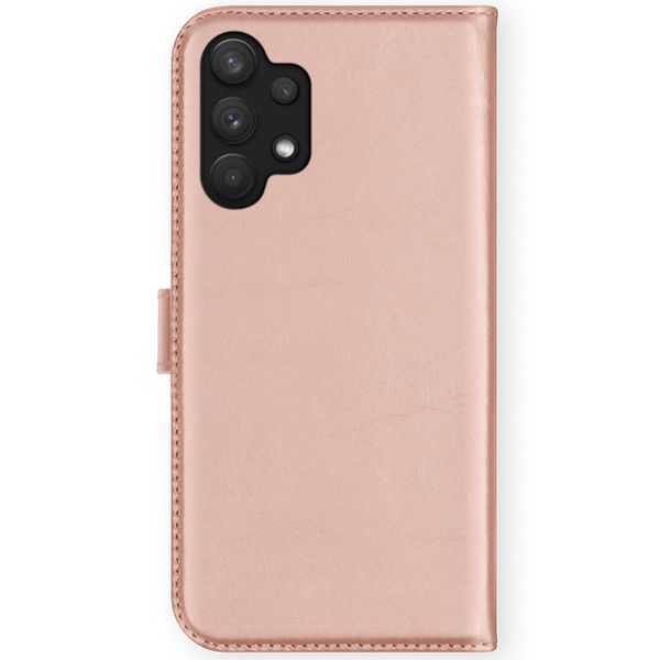 Selencia Echt Lederen Bookcase Samsung Galaxy A32 (5G) - Roze