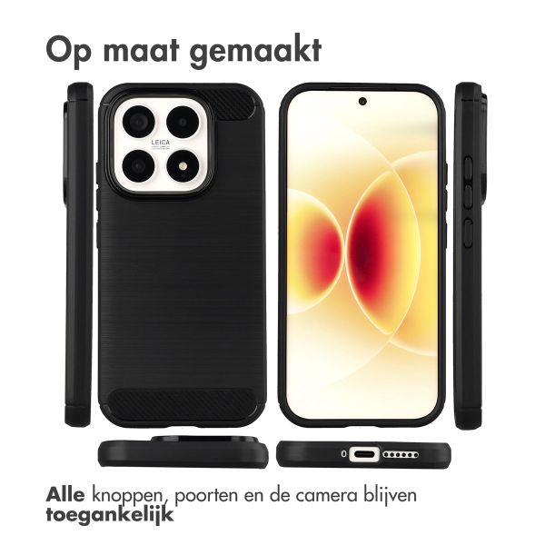 imoshion Brushed Backcover Xiaomi 17 - Zwart