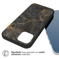 imoshion Design hoesje Apple iPhone 14 - Black Marble