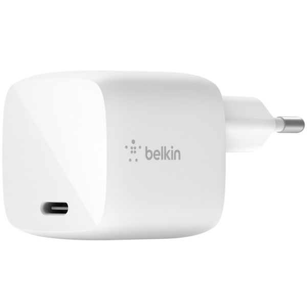 Belkin Boost↑Charge™ USB-C GaN Wall Charger - 30W - Wit