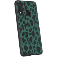 imoshion Design hoesje Samsung Galaxy A20e - Green Leopard