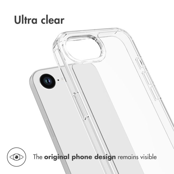 Accezz Xtreme Impact Back Cover Apple iPhone 17e / 16e - Transparent