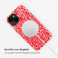 Selencia Vivid Tough Backcover met MagSafe iPhone 14 - Wild Spots Lipstick