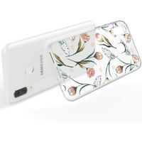 imoshion Design hoesje Samsung Galaxy A20e - Bloem - Roze / Groen