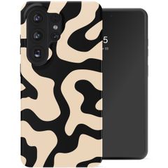 Selencia Vivid Backcover Samsung Galaxy S26 Ultra - Art Wave Black