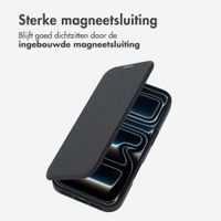 imoshion Transparante Bookcase met MagSafe Apple iPhone 17 Pro - Zwart
