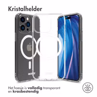 Accezz Clear Backcover met MagSafe Apple iPhone 14 Pro - Transparant