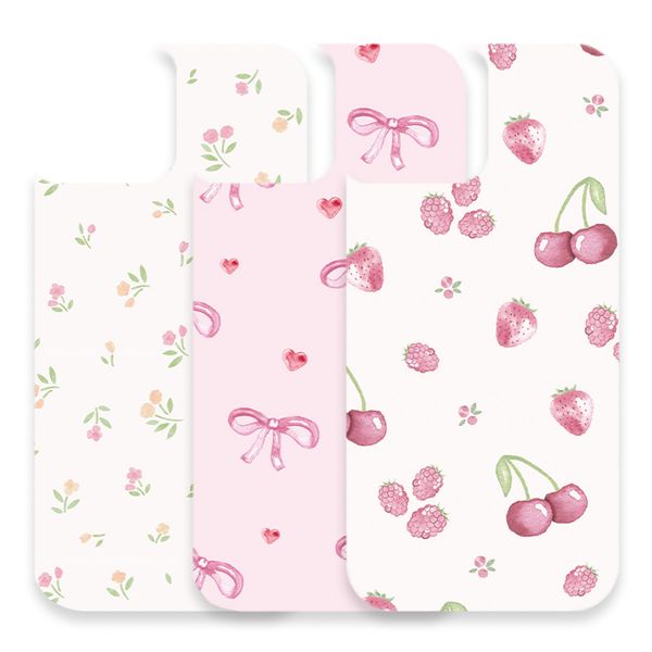 Holdit Print Pack Apple iPhone 12 (Pro) - Pink Breeze